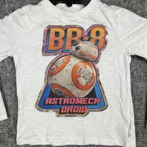 BB-8 Star Wars Shirt XS Youth Kids Boys Girls Long Sleeve Droid R2D2 C-3P0‎